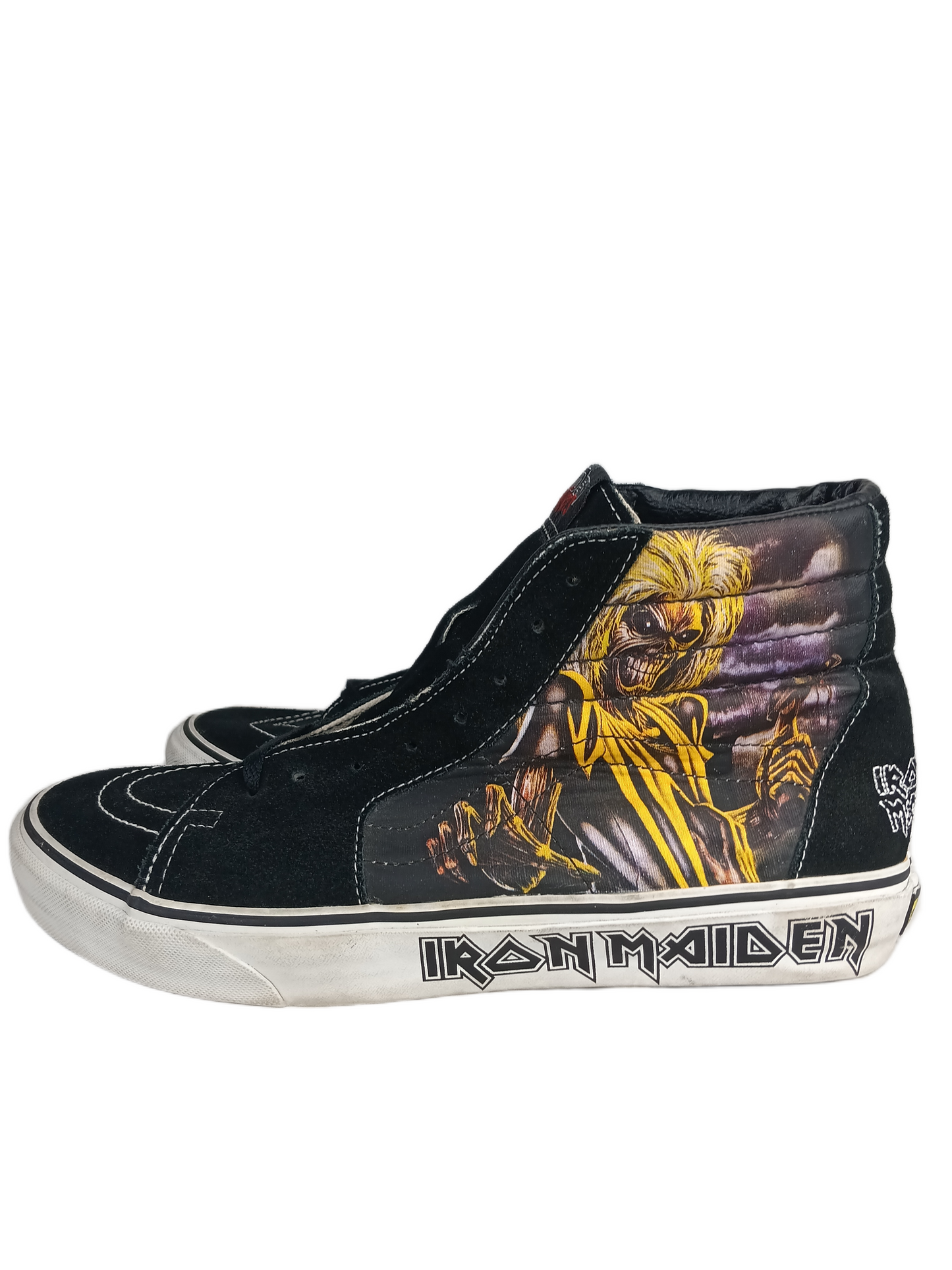 Vans Iron Maiden Killers Axe Monster Sk8-Hi Black Multi US Mens Size 10.5 Shoes