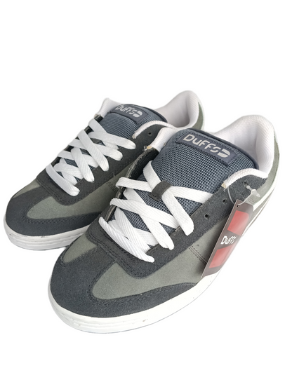 Duffs Classics Seville Charcoal Grey White US Mens Size 9.0 Shoes