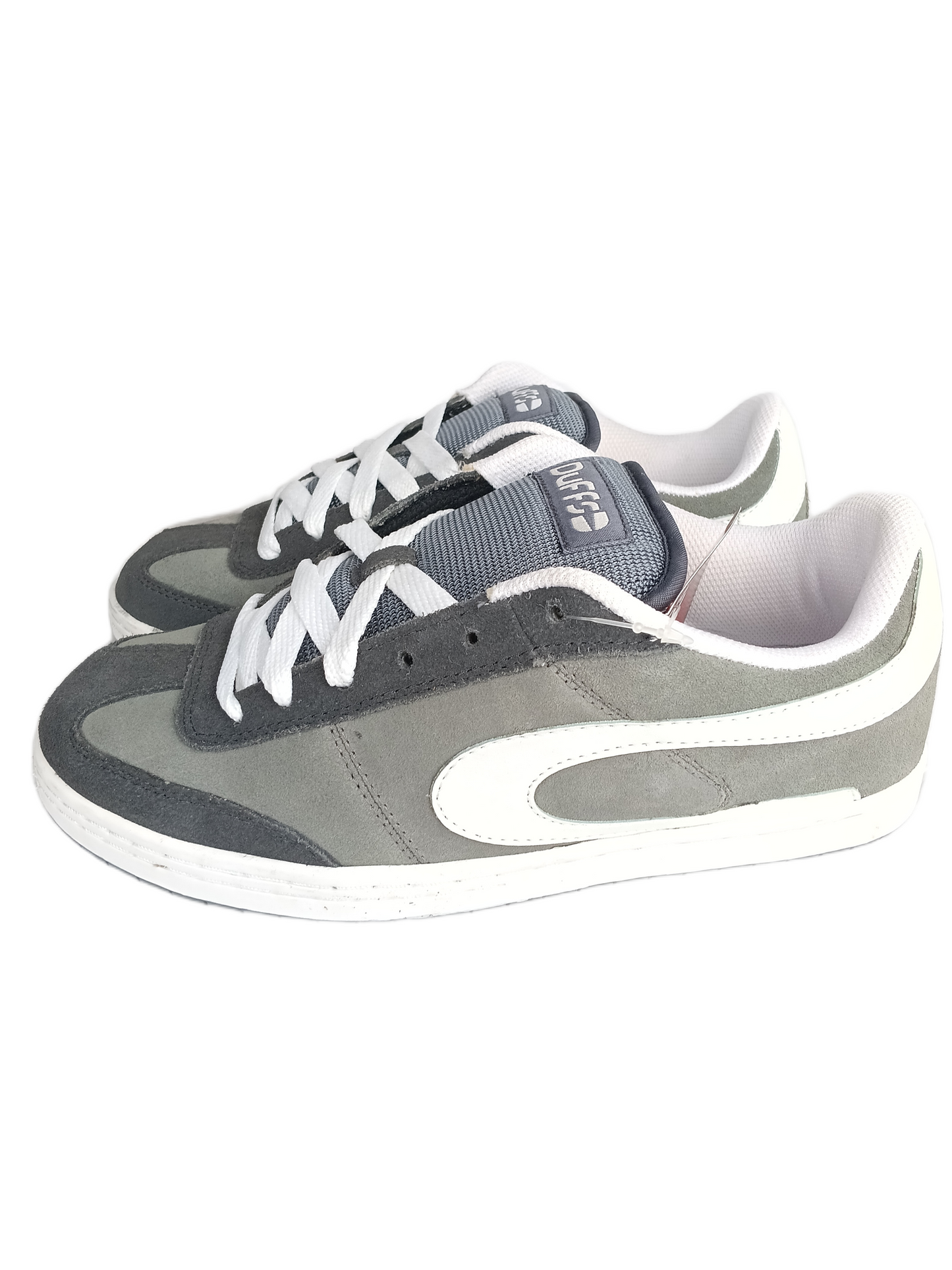 Duffs Classics Seville Charcoal Grey White US Mens Size 9.0 Shoes
