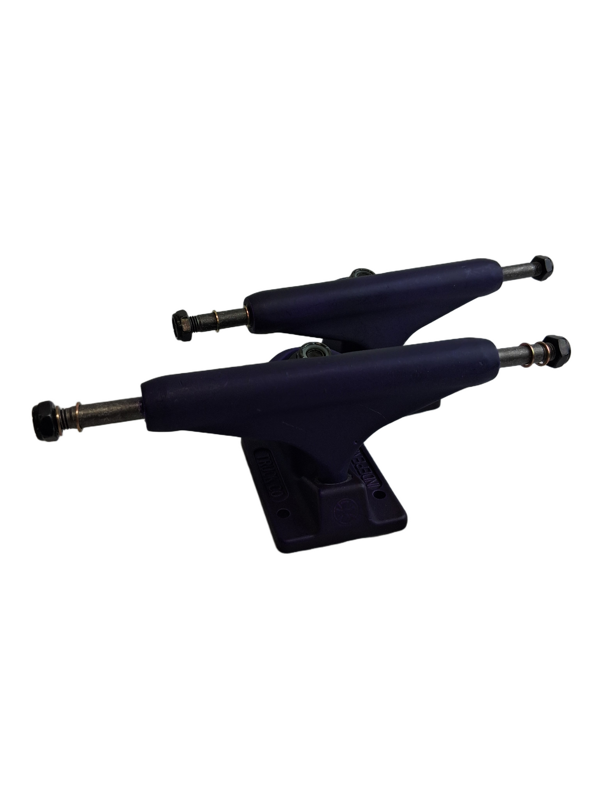 Independent Stage 11 Deep Purple Iron Cross Anodized Series 139 8.0" Axle Vintage NOS Trucks 2013