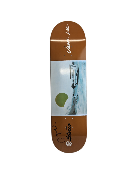 Stereo Jason Lee Autographed Big Sur Landscape By James Mcclung Brown White Multi Size 8.4" Vintage NOS Autographed Deck