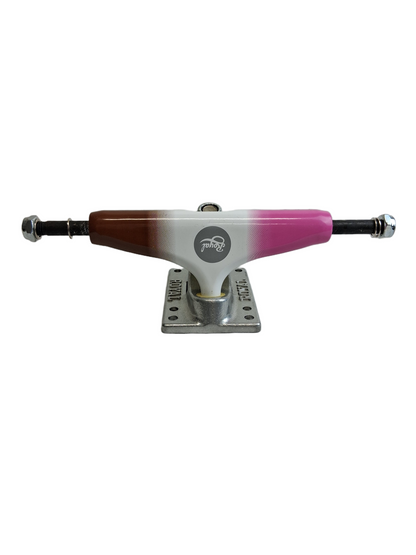 Royal Neapolitan Brown White Pink Size 7.6875" Axle Vintage NOS Trucks