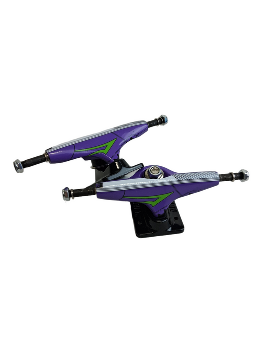 Royal X Lakai Purple Green White Black 127 Size 7.6" Axle Vintage NOS Trucks