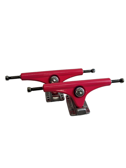 Gullwing Original Charger II Neon Hot Pink 180mm/50° Reverse Kingpin Vintage NOS Longboard Trucks