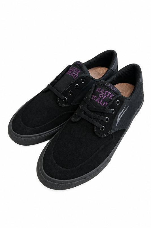 Lakai X Black Sabbath Riley Hawk Riley 3 Black Purple US Mens Size 9 Vintage Sample Shoes
