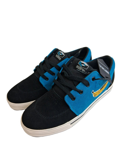 Consolidated Skateboards Don't Do it BS Drunk 3 Shoes Black Blue Banana US Mens Size 8 Classic Shoes