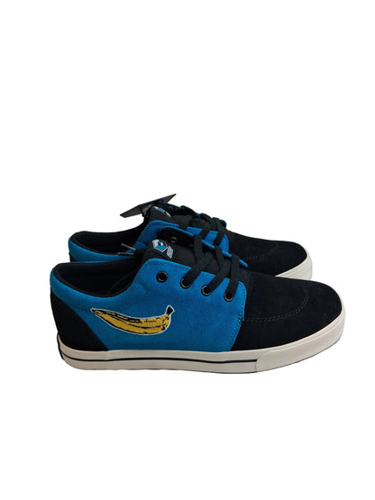 Consolidated Skateboards Don't Do it BS Drunk 3 Shoes Black Blue Banana US Mens Size 8 Classic Shoes