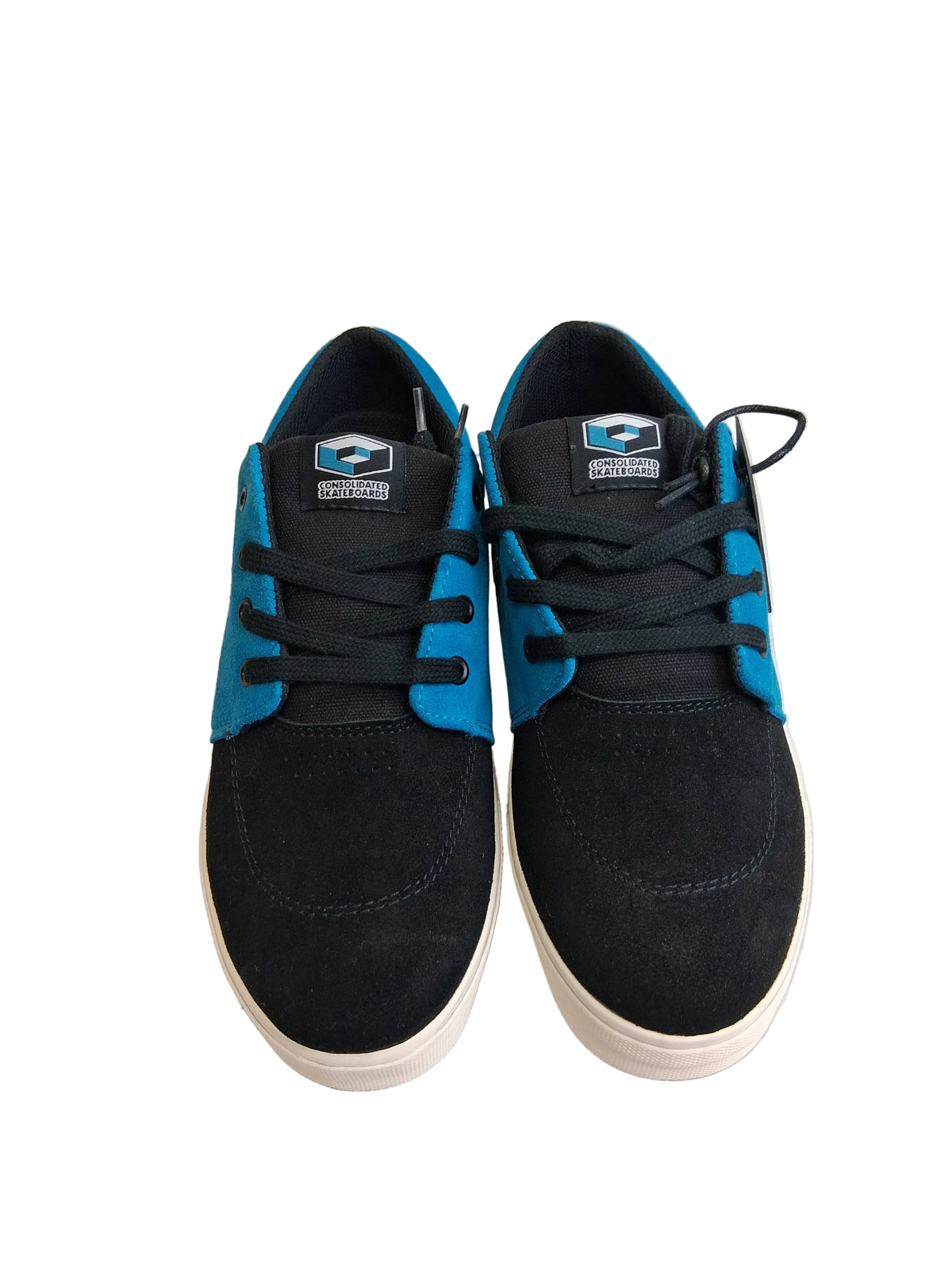 Consolidated Skateboards Don't Do it BS Drunk 3 Shoes Black Blue Banana US Mens Size 8 Classic Shoes