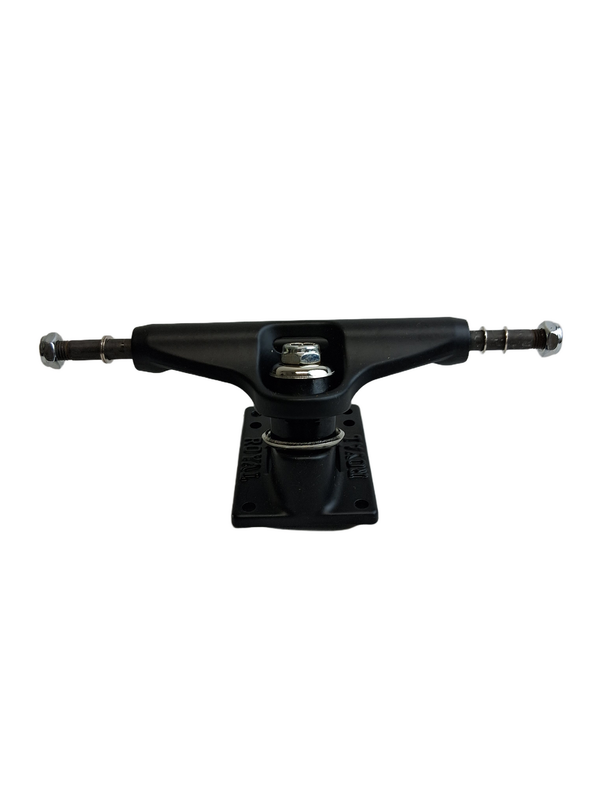 Royal X Fourstar Skull & Crossboards Logo Black Blackhite Size 127 5.0 Size 7.75" Axle Vintage NOS Trucks