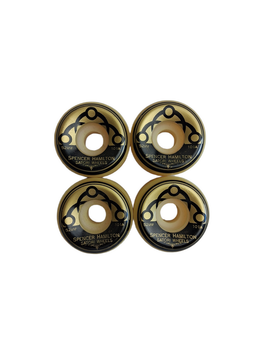 Satori Movement Spencer Hamilton Mandala Black Gold Size 52MM 101A Duro Vintage NOS Wheels