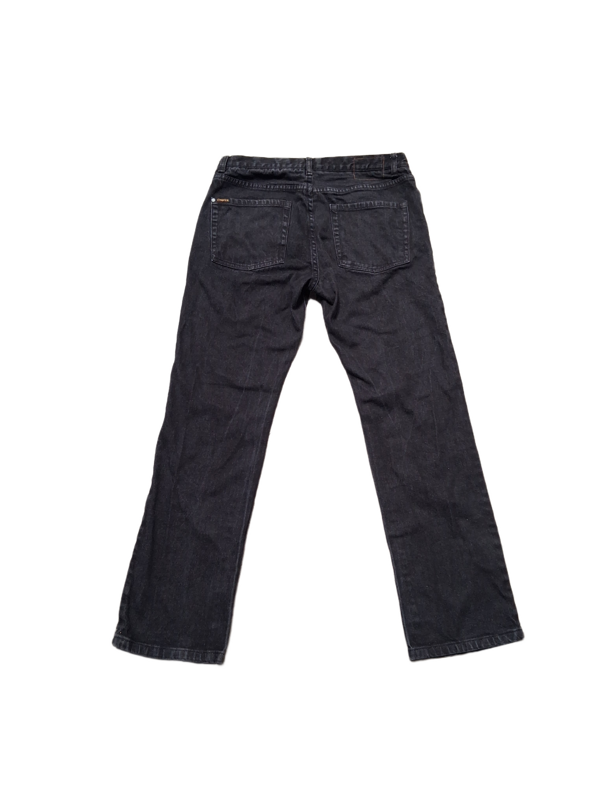 Emerica Emerica Gear Dagger Slim Fit Black Size 33 W 33 L Vintage Denim Jeans
