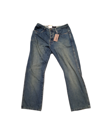 Split Split USA Splicer KHK Size 34 W 30 L Vintage Regular Fit Straight Leg Vintage Denim Blue Jeans