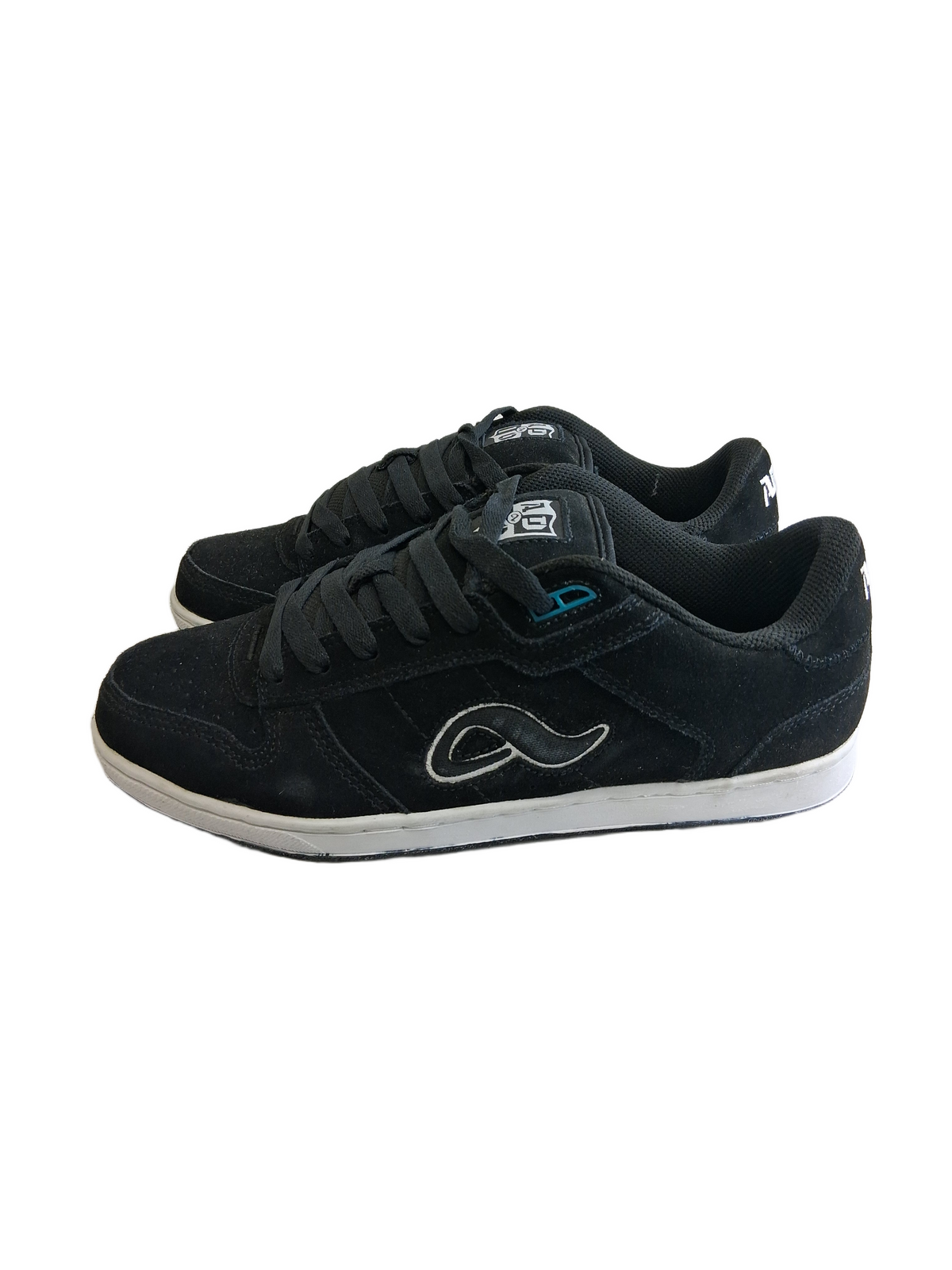Adio Hamilton V2 Black White Gum US Mens Size 9.5 Vintage Sample Shoes