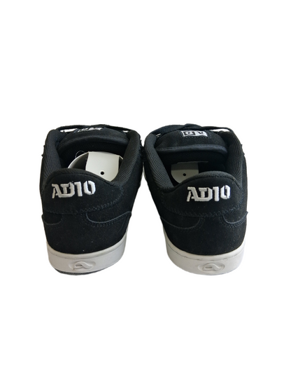Adio Hamilton V2 Black White Gum US Mens Size 9.5 Vintage Sample Shoes