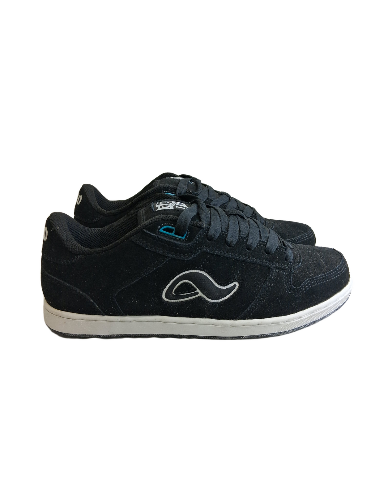 Adio Hamilton V2 Black White Gum US Mens Size 9.5 Vintage Sample Shoes