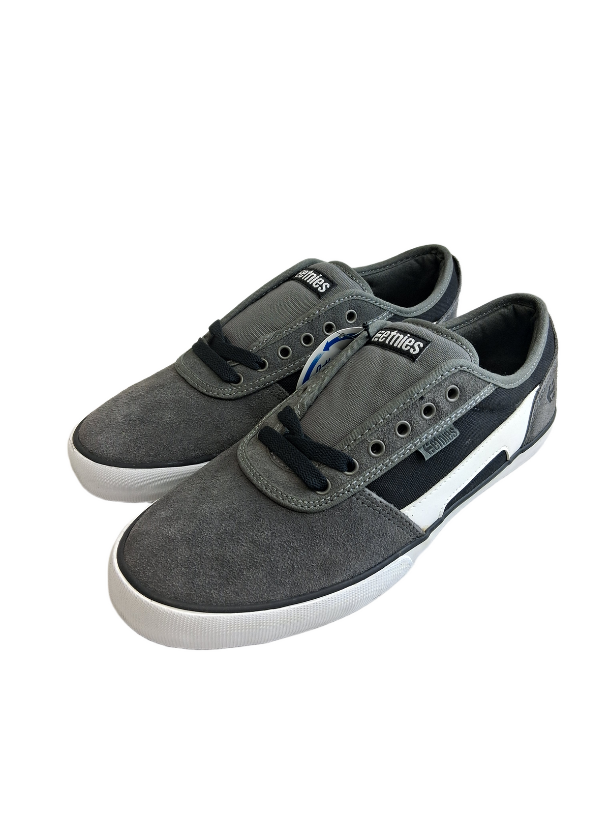 Etnies Nick Garcia RCT Grey Black White US Mens Size 10.5 Classic Shoes