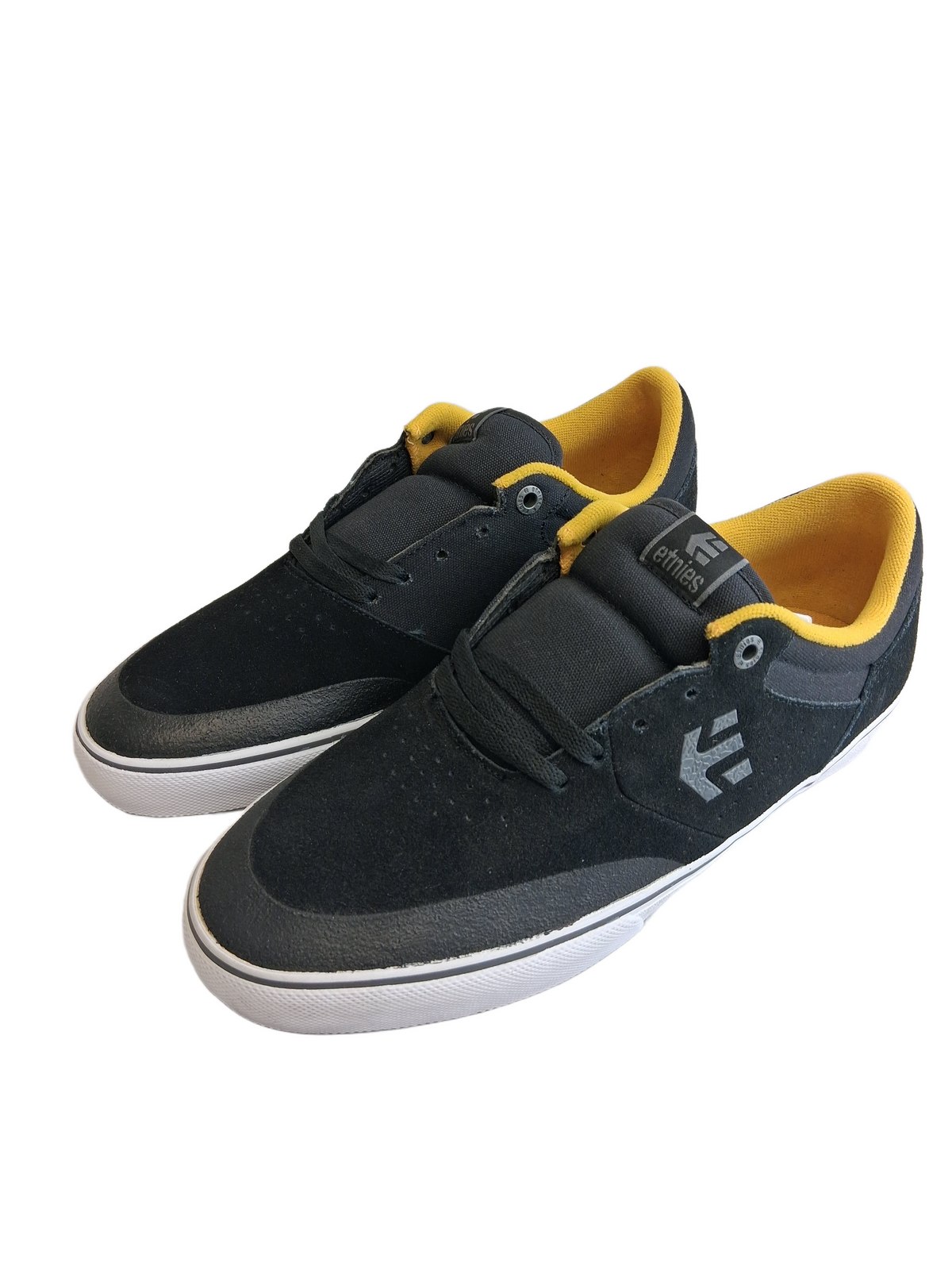 Etnies Marana Black Yellow Grey US Mens Size 12 Classic Shoes