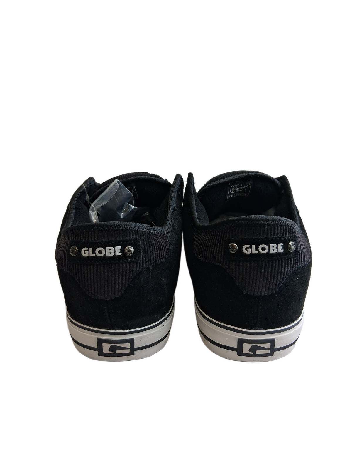 Globe Chris Haslam Sabaton Black White US Mens Size 11 Classic Shoes