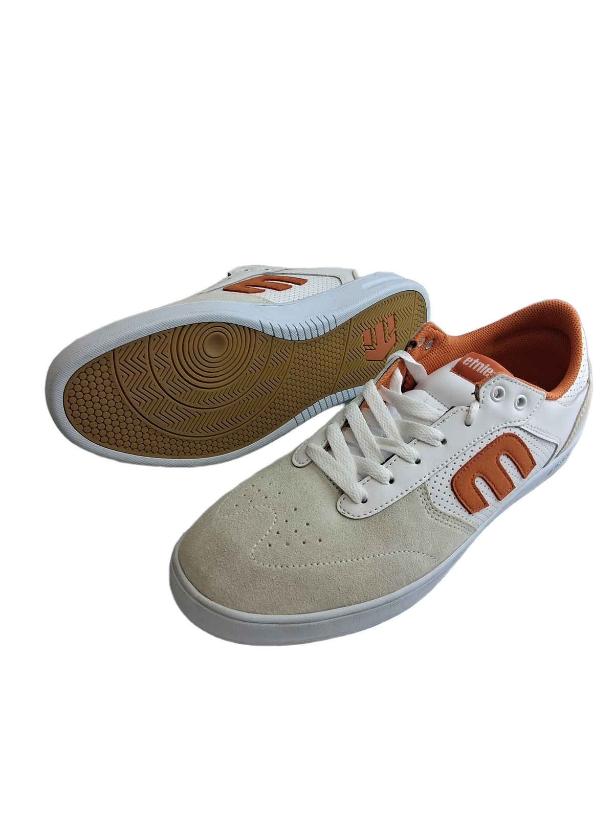 Etnies Windrow White Orange US Mens Size 11.5 Classic Shoes