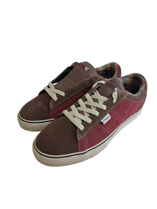 Etnies Kyle Leeper Perro Burgundy Brown US Mens Size 9.5 Classic Shoes