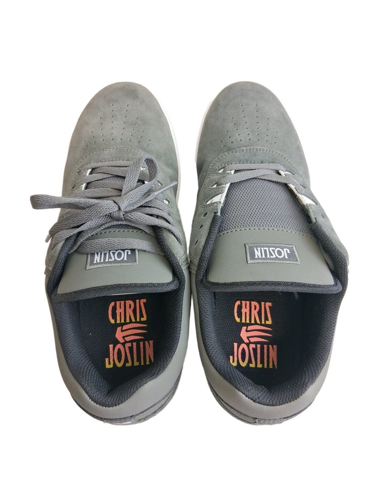 Etnies Chris Joslin Joslin Grey White US Mens Size 10 Classic Shoes