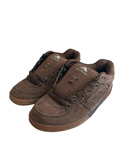 Emerica Andrew Reynolds Reynolds 2 Brown Black Gum US Mens Size 10.5 Vintage NOS Sample Shoes