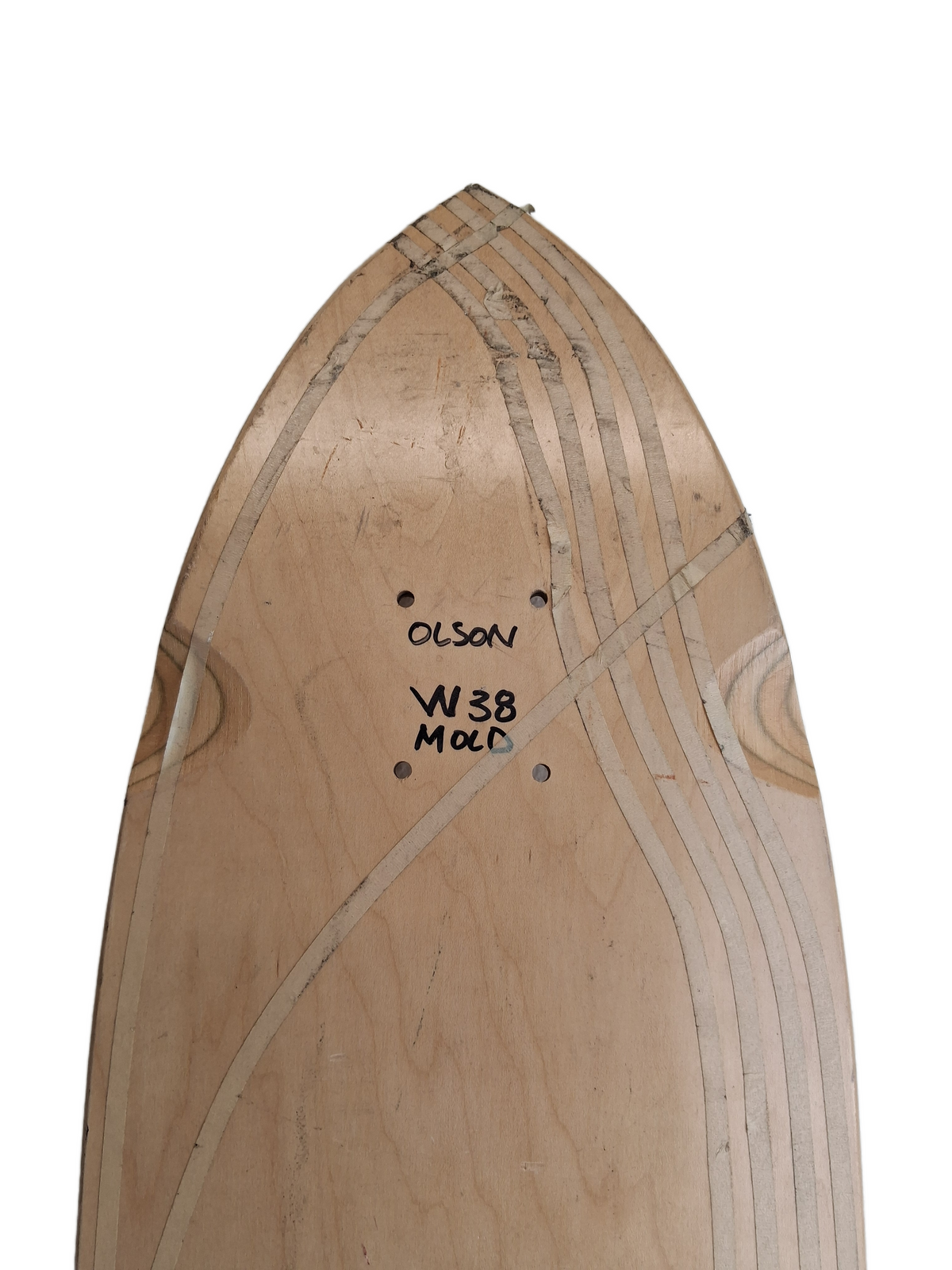 Steve Olson Concept Size 9.0" Vintage NOS Shaped Deck