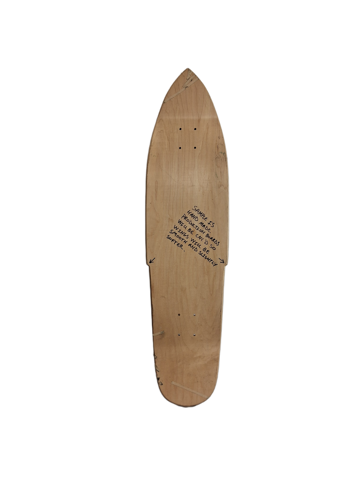 Steve Olson Concept Size 9.0" Vintage NOS Shaped Deck