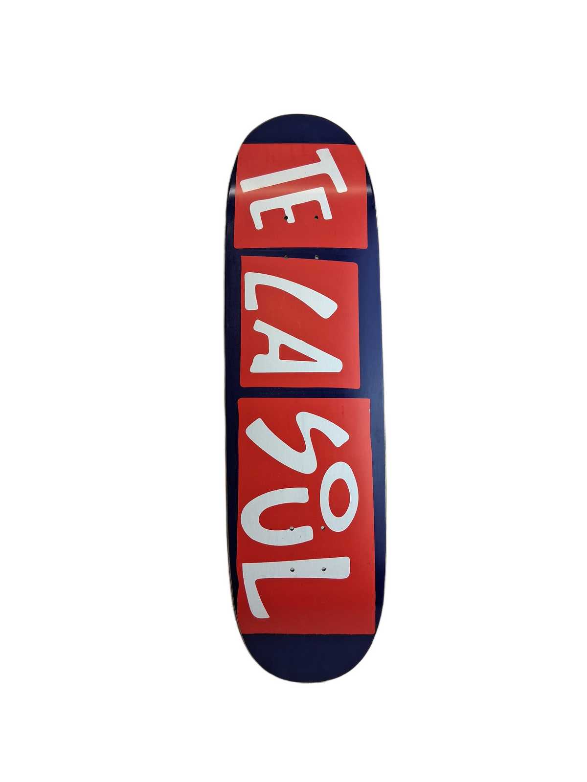 Prime Jovontae Turner "Te La Soul" Blue Red White Size 8.6" Vintage NOS Re-Issue Deck
