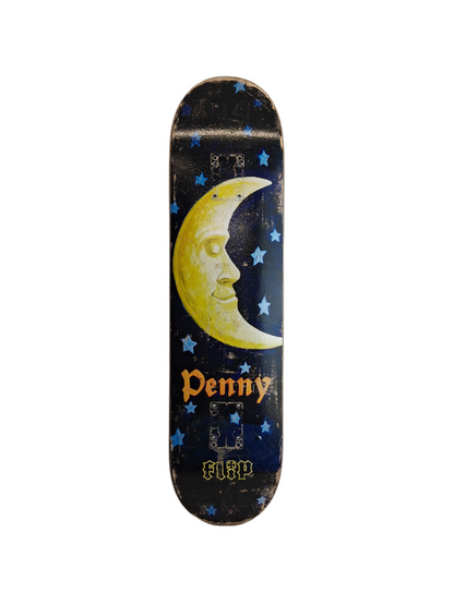 Flip Tom Penny Moon & Stars Size 7.5" Vintage NOS Gripped Rider Deck