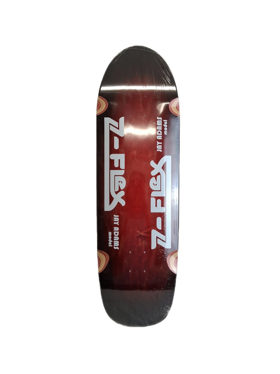 Z-Flex Jay Adams Model Red White Size 9.5" Vintage NOS Deck
