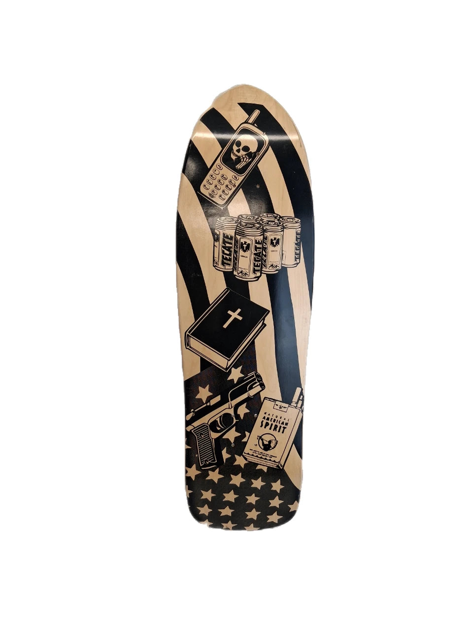 Marc Mckee American Icons 9.75" X 32.25"Vintage NOS Unreleased Sample Deck