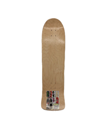 Schmitt Stix Yard Stick Natural Woodgrain Black Size 9.625" X 36" Vintage NOS First Edition Re-Issue Deck