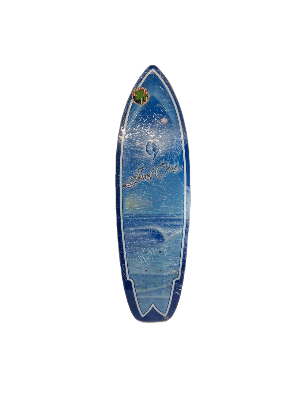 Surf One Original Blue 8.265" X 29.5" Vintage NOS Deck