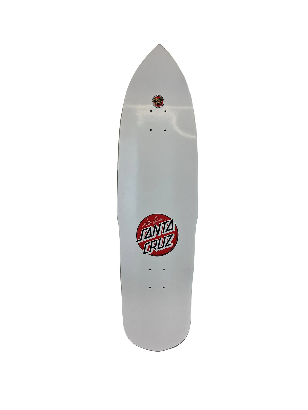 Santa Cruz Steve Olson Thank You Checks Black White Size 9.25" X 33" Vintage NOS Deck