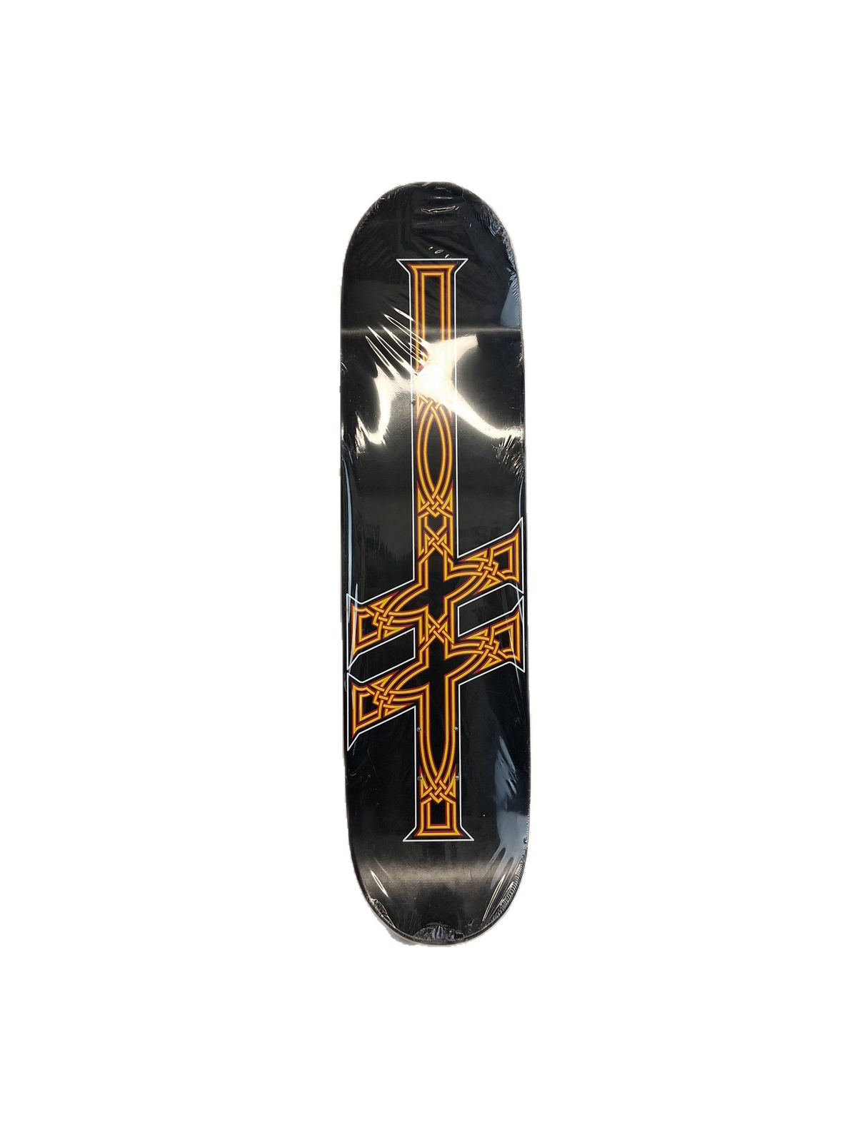 Deathwish Brian Slash Hansen Appetite Cross Black White Multi Size 8.25" Vintage NOS Deck 2009