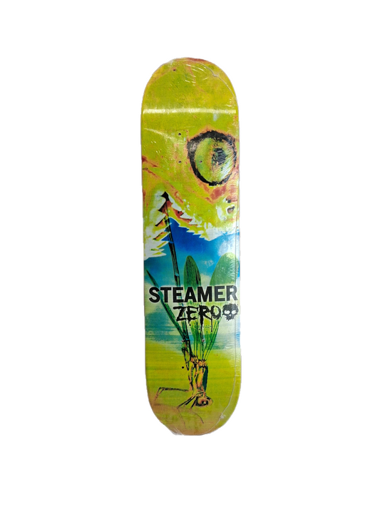 Zero Elissa Steamer Strange World II Yellow Black Blue Size 7.75" Vintage NOS Deck 2009