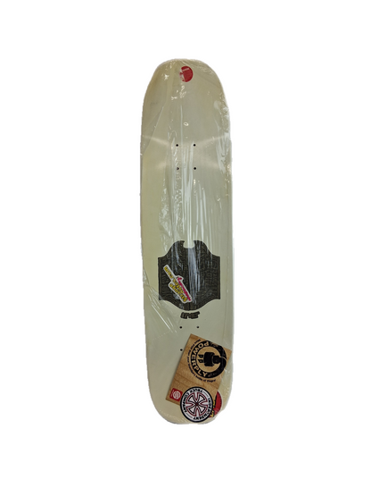 Santa Cruz Eric Dressen Bar Wars Jim Phillips Black White Size 8.2" X 31.7" Vintage NOS Shaped Deck 2009
