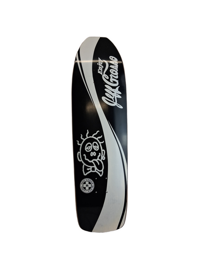 Black Label Emergency Red Kross Jeff Grosso Enjoy Coca Cola Spoof White All Black Vintage NOS Deck