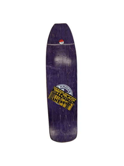 Black Label Emergency Red Kross Jeff Grosso Enjoy Coca Cola Spoof White All Black Vintage NOS Deck