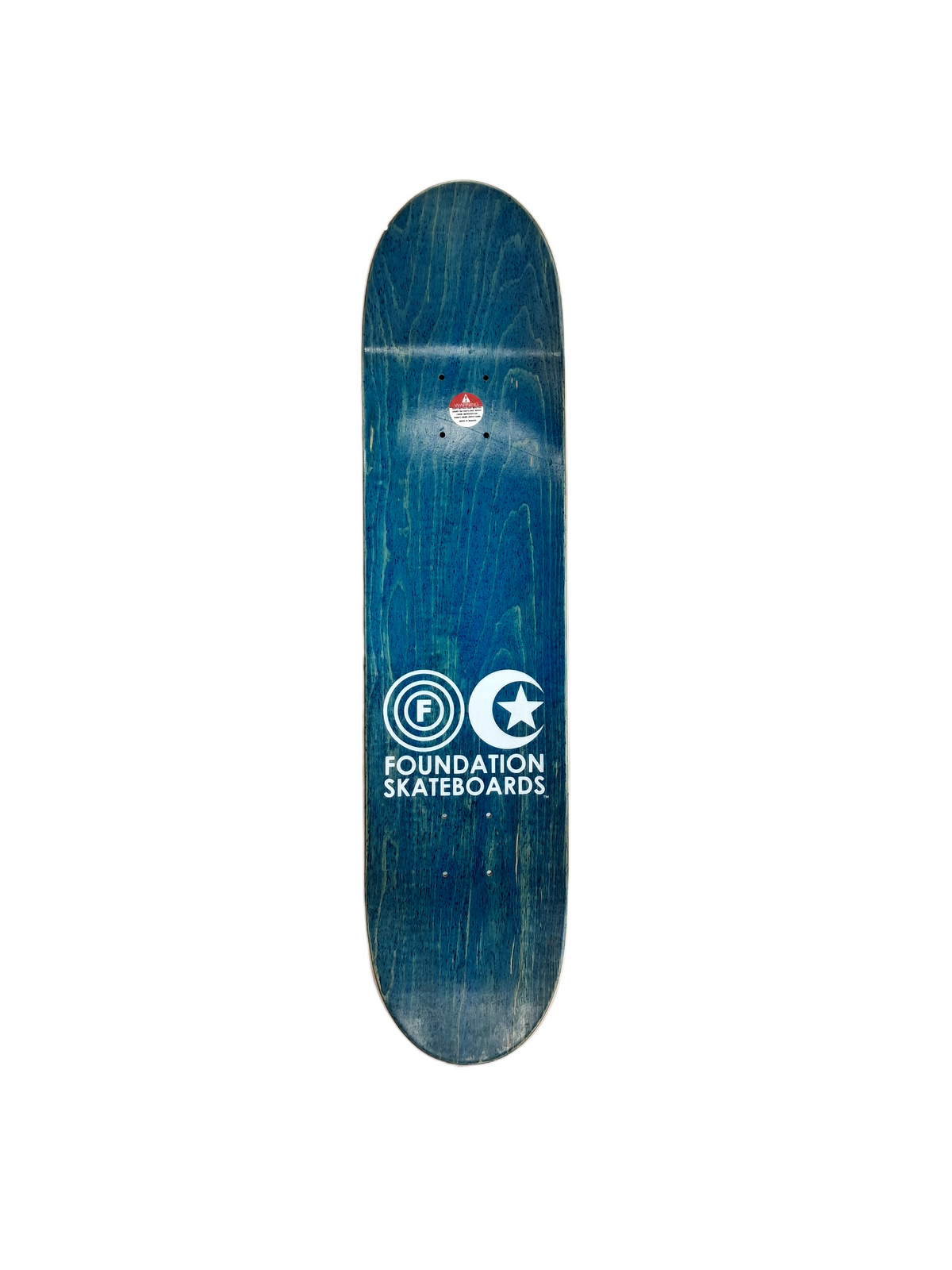 Foundation Gareth Stehr 19 Eyed Octopus Blue Multi Size 7.625" Vintage NOS Deck