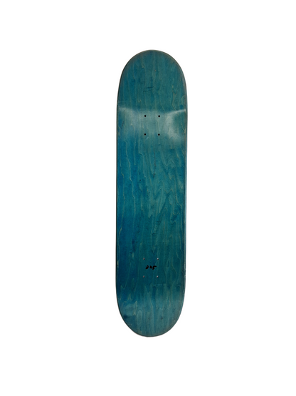 Roger Bender R & S G & S Neil Blender Coffee Break Spoof Pink Woodgrain Purple Custom Spray Fade Size 8.25" Vintage NOS Deck