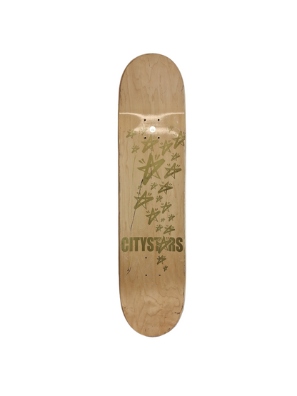 City Stars Lakers Purple Gold Yellow Silver Size 8.0" Vintage NOS Deck
