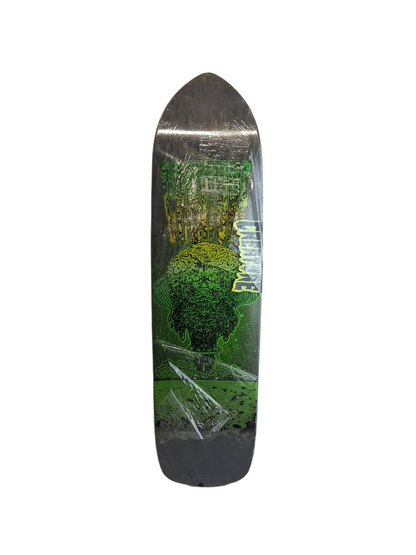 Creature Entrail Apocalypse Black Green Size 8.5" X 32.35" Vintage NOS Shaped Deck