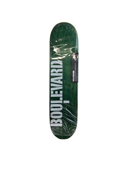 Boulevard Tiago Lemos Pro Model Blue White Turquoise Size 8.0" Vintage NOS Deck