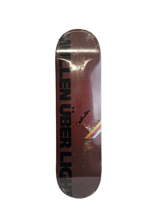 Almost Rodney Mullen Uber Light 2.0 Limited To 500 Produced Red Silver Gold Size 8.25" Vintage NOS Carbon Fiber Deck