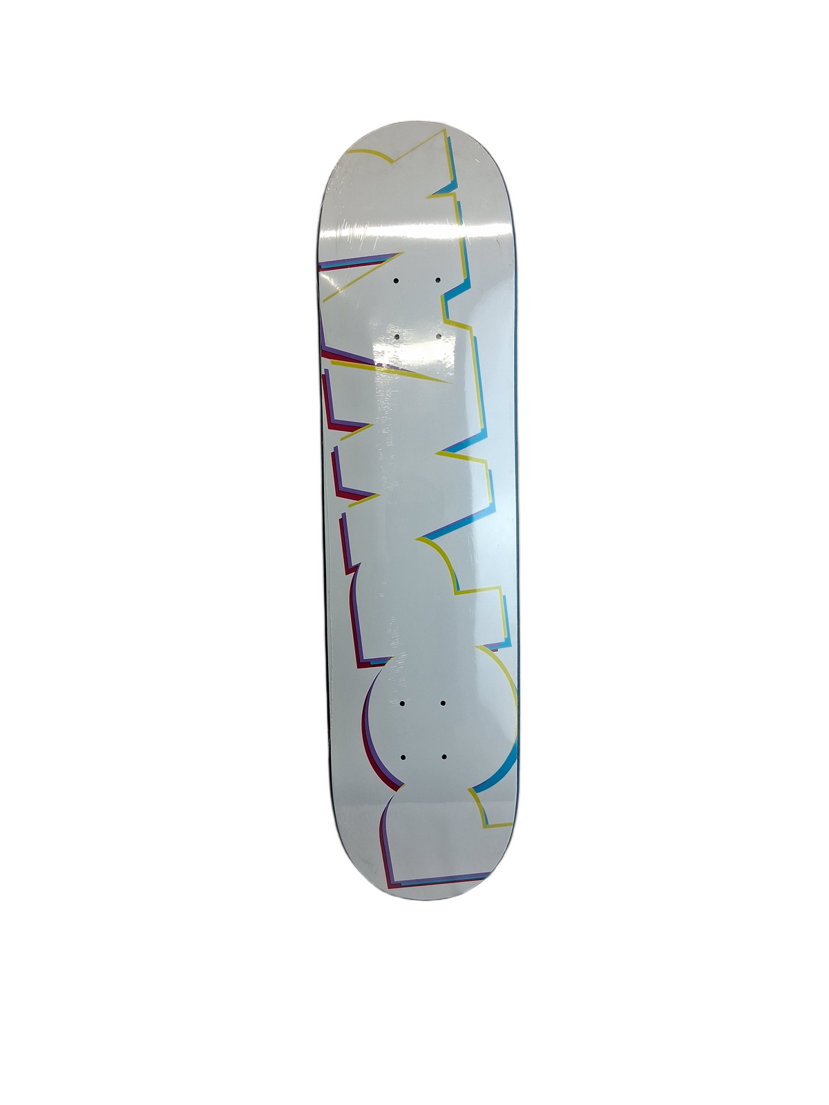 Popwar POPWAR Bold White Multi Size 7.625" Vintage NOS Deck