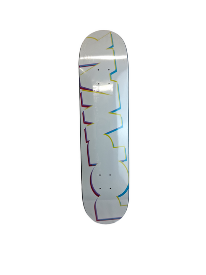 Popwar POPWAR Bold White Multi Size 7.625" Vintage NOS Deck