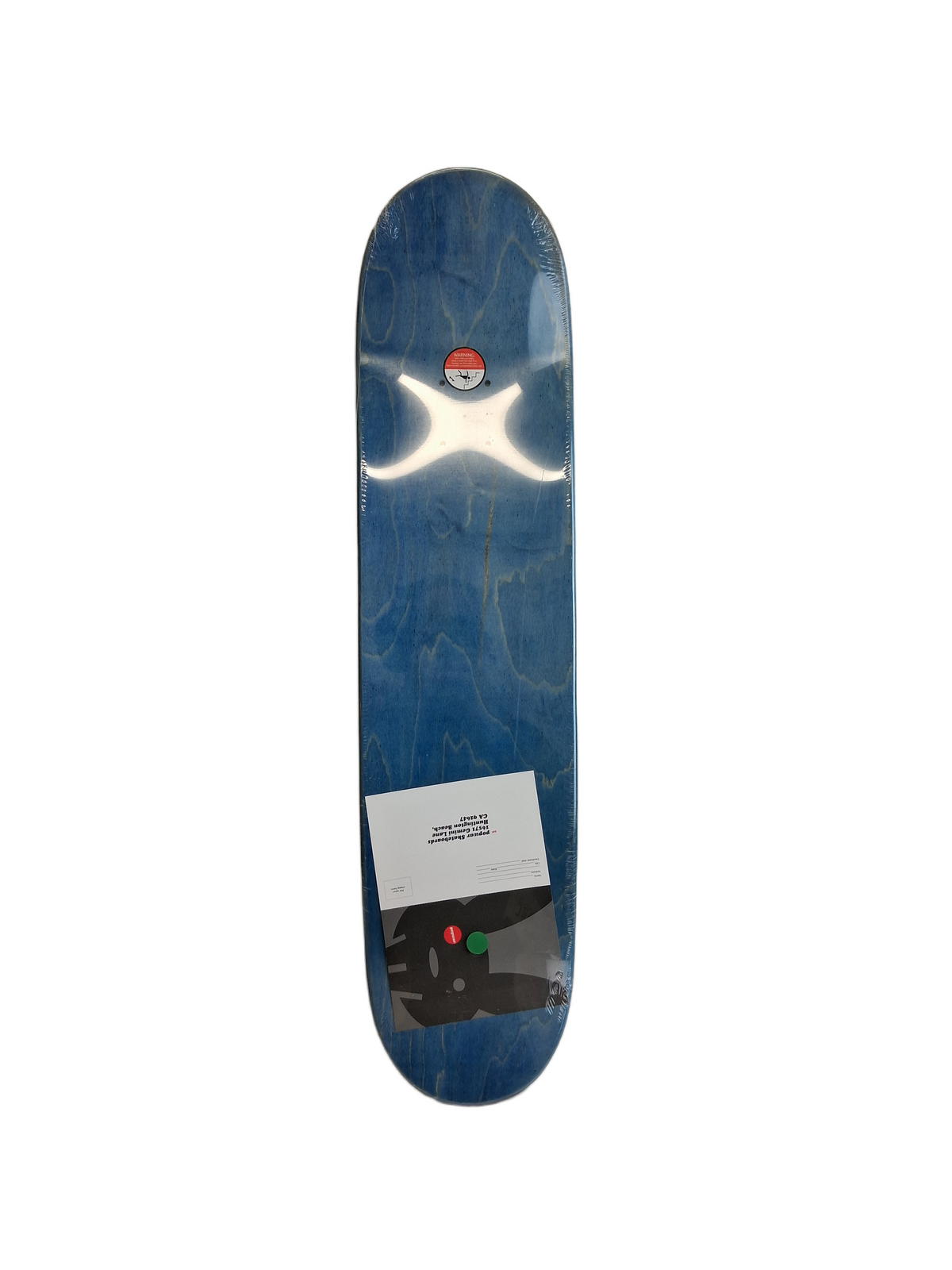 Popwar POPWAR Bold White Multi Size 7.625" Vintage NOS Deck