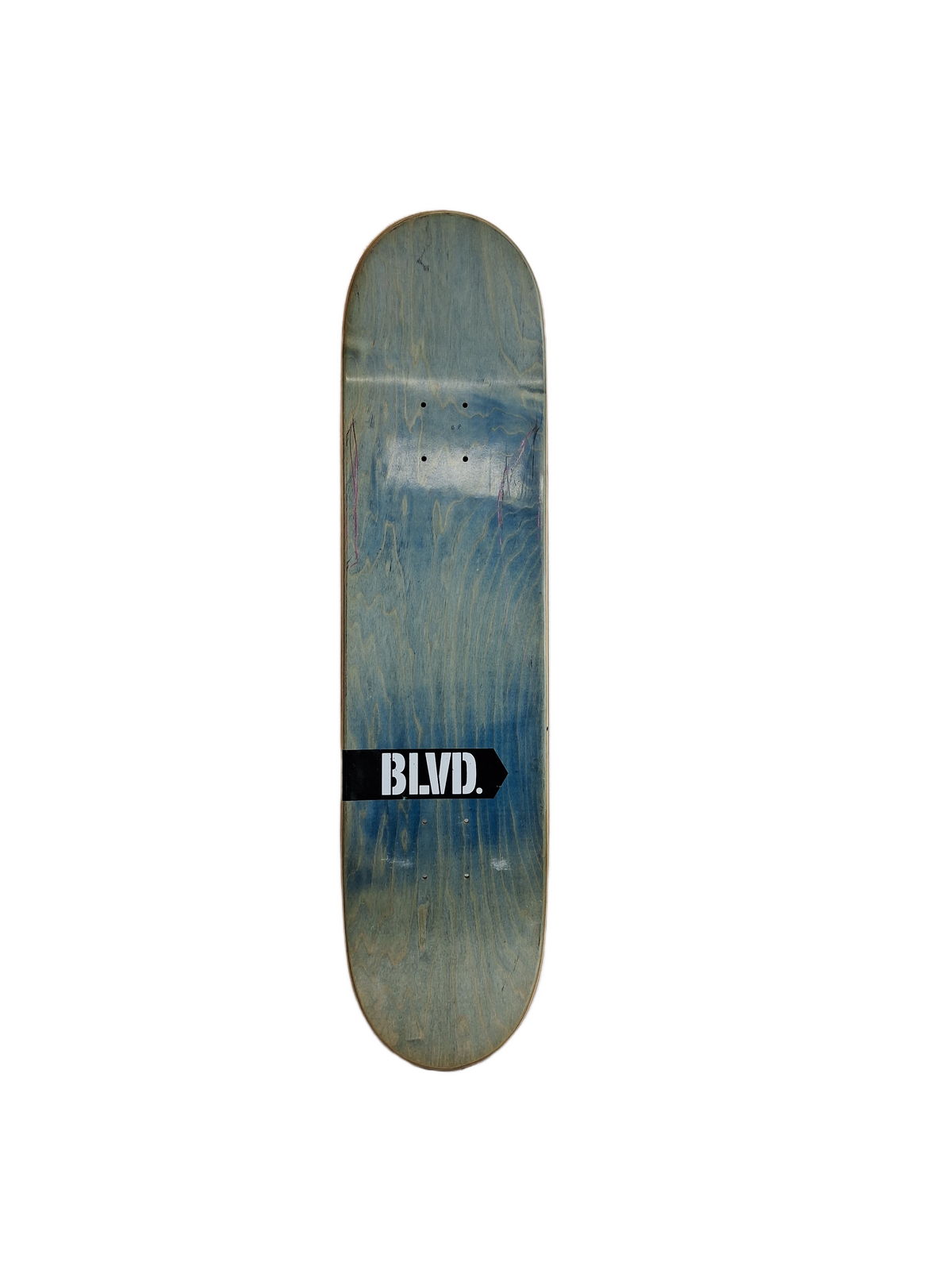 Boulevard Danny Montoya Shield Blue Silver Black Size 7.9 Vintage NOS Deck